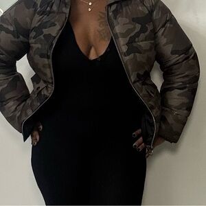 BP Camouflage Puffer Jacket